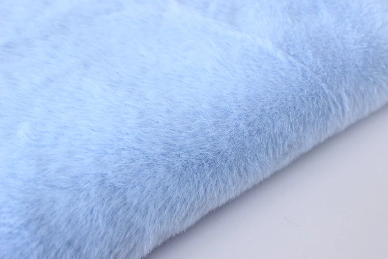 5mm Soft Plush Fabric – Thick Faux Fur for DIY Crafts & Sewing