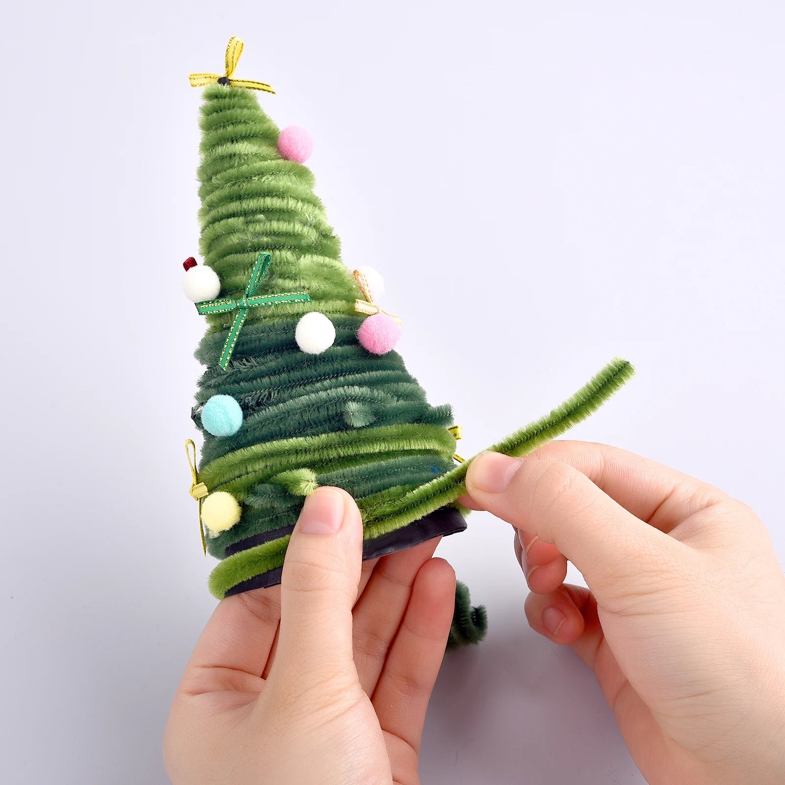 100pcs Chenille Stems – DIY Craft Pipe Cleaners for Kids