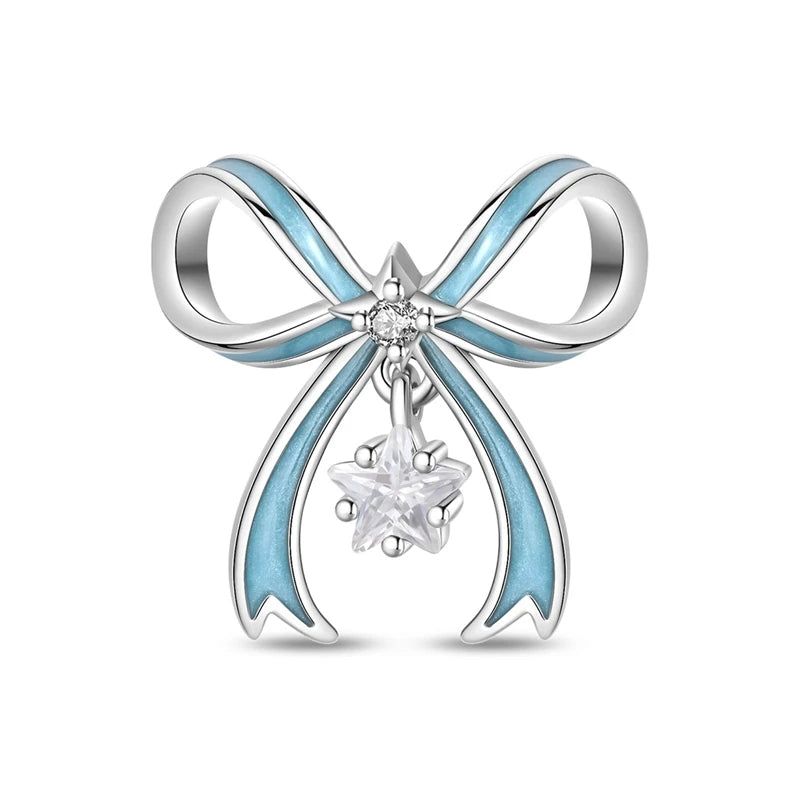 925 Sterling Silver Pink Ballet Girl Pendant – DIY Jewelry Charm for Bracelet & Necklace