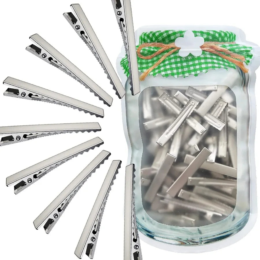 60Pcs Alligator Metal Clips