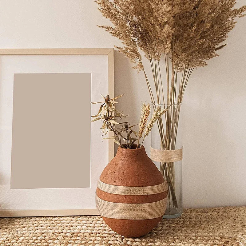 Jute Ribbon Roll – Rustic Burlap Fabric for DIY Crafts, Party Decorations & Gift Packaging