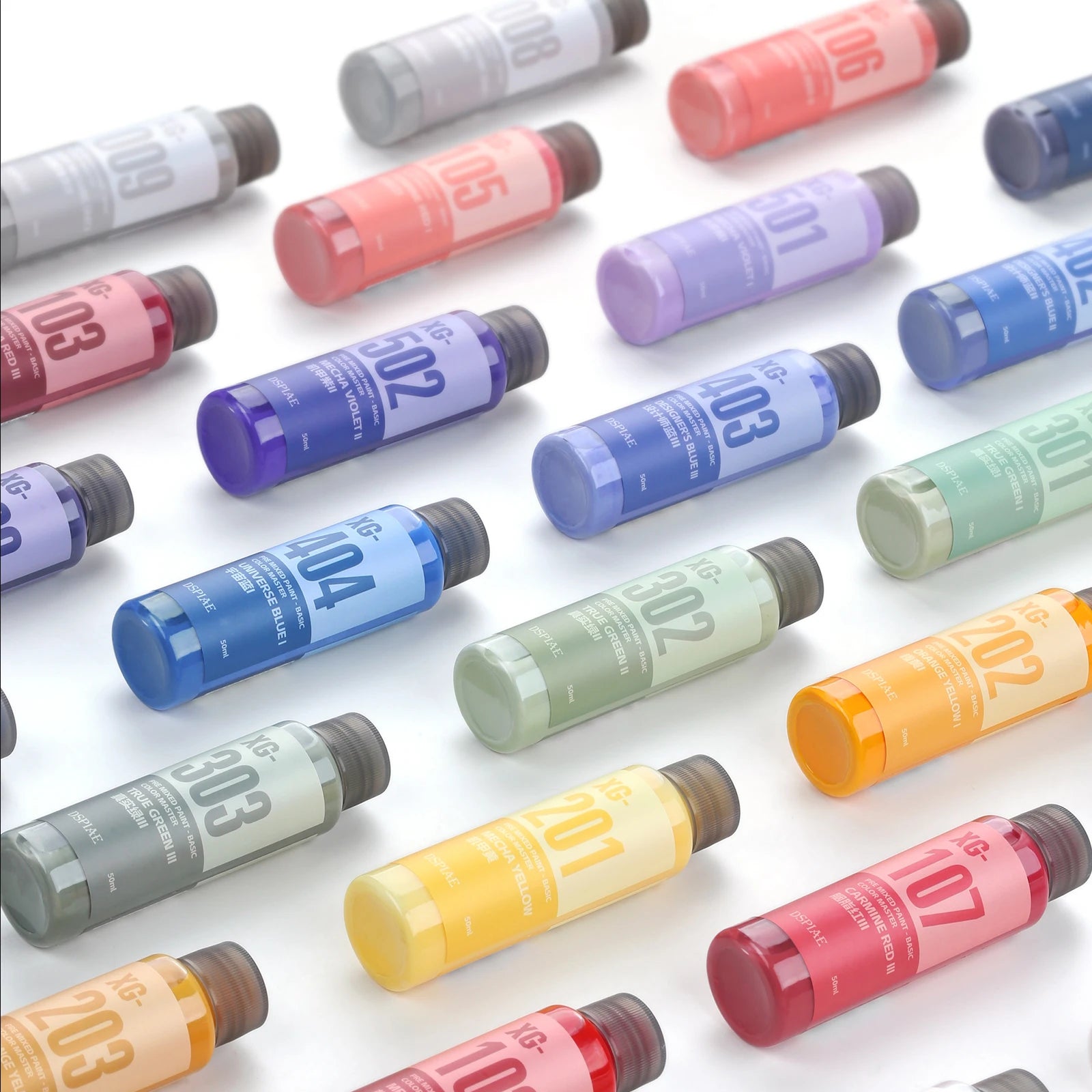 DSPIAE XG Series 50ml Pre-Mixed Water-Based Paint