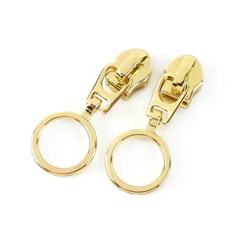 #5 Nylon Zipper Sliders – Replacement Pullers for Bags, Jackets & Sewing Repair (10/30PCS)