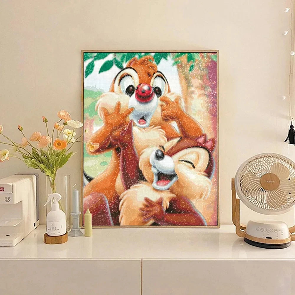 Snow White Diamond Painting Kit – DIY Rhinestone Embroidery Art