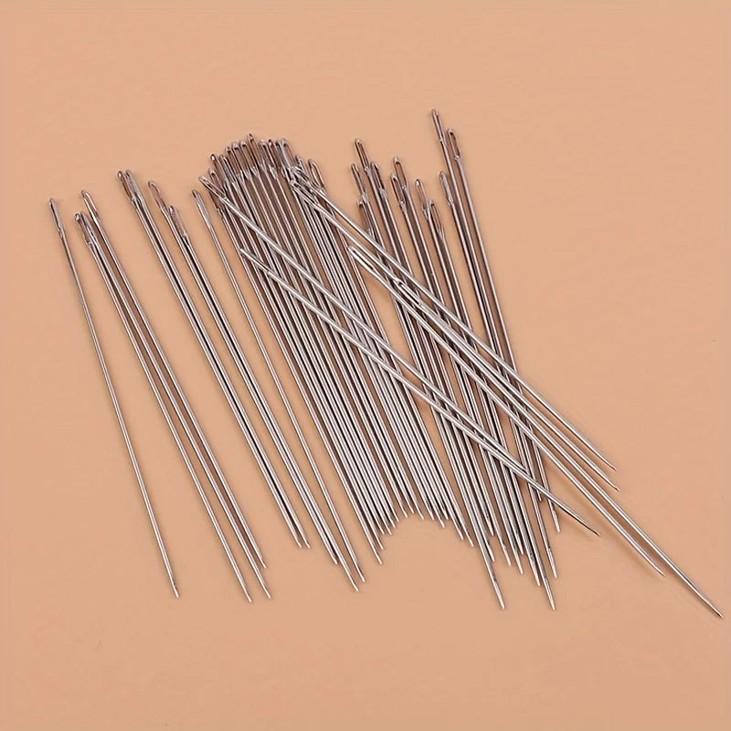 40pcs Large-Eye Sewing Needles for Hand Sewing