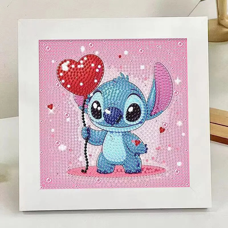 Children’s 5D Diamond Painting Kit – Cute Animal Cartoon Crystal Art Set