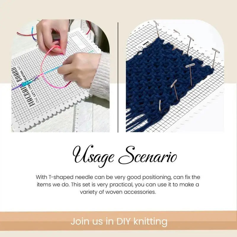 Macrame Board with T Pins Kit