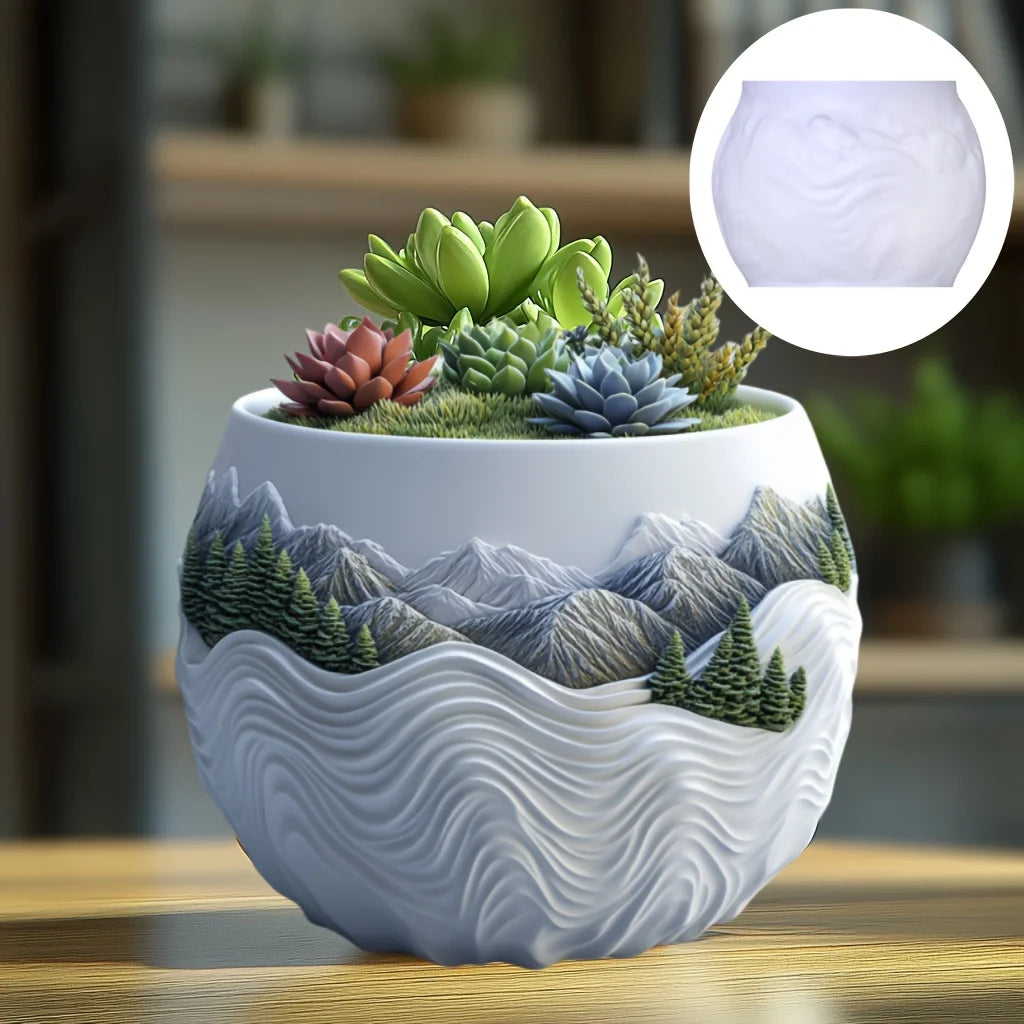 Plant Pot Resin Mold