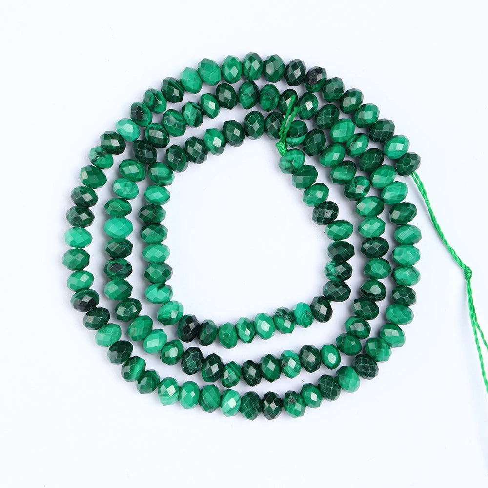 Natural Malachite Beads – Rice & Tubular Loose Beads for DIY Jewelry