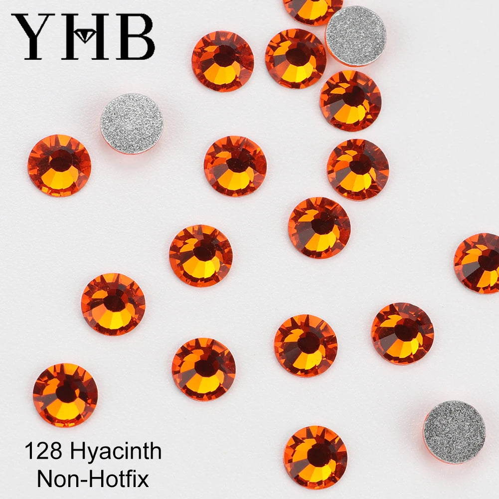 YHB Cold-Fix Crystal Rhinestones – 101–133 PCS for DIY Crafts