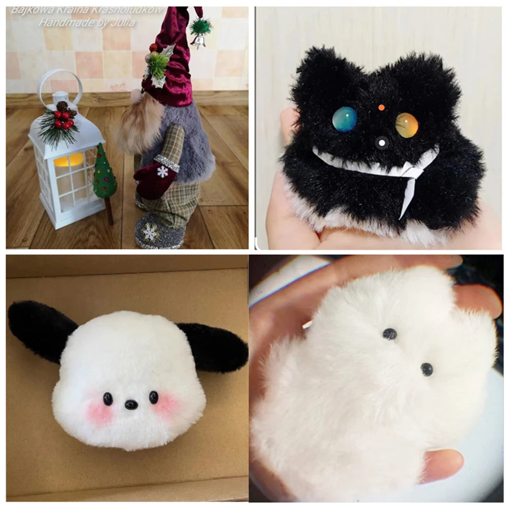 5mm Soft Plush Fabric – Thick Faux Fur for DIY Crafts & Sewing