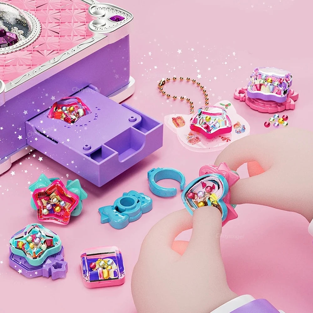 Magic 3D DIY Jewelry Making Kit – Rings & Keychain Craft Set