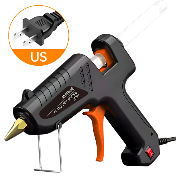 Hot Melt Glue Gun 11mm Glue Sticks Industrial DIY Electrothermal Glue Gun Heat Temperature Thermo Electric Gun Repair Tools