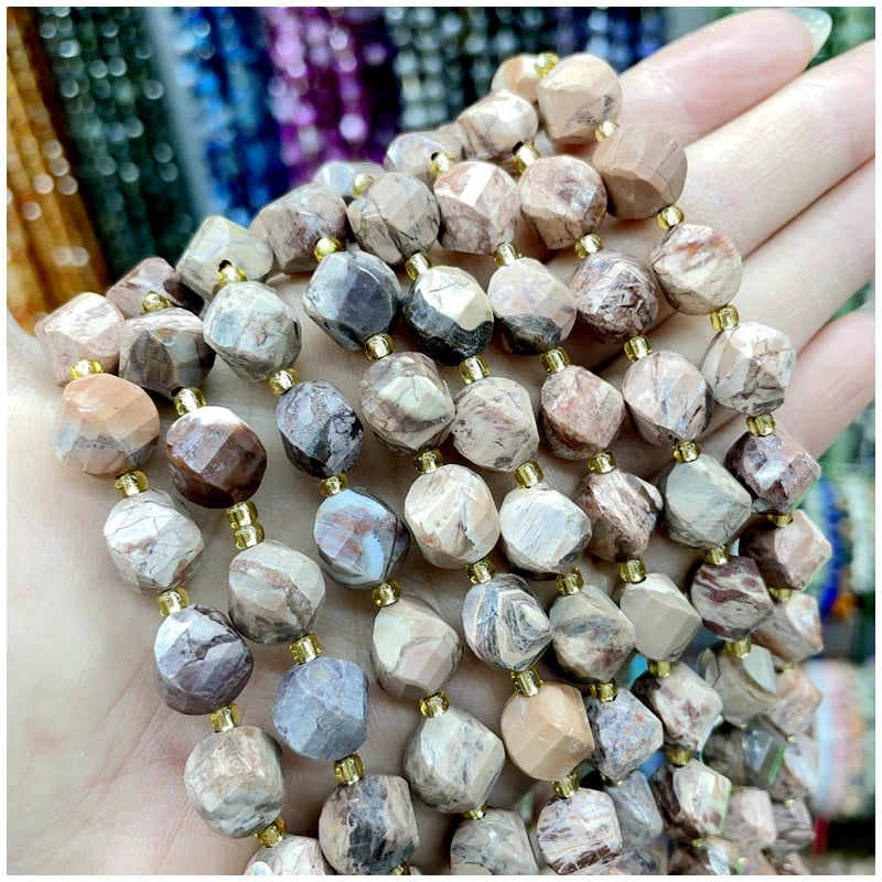 Natural Amethyst, Tiger Eye & Agate S-Shaped Gemstone Beads – DIY Jewelry Supplies
