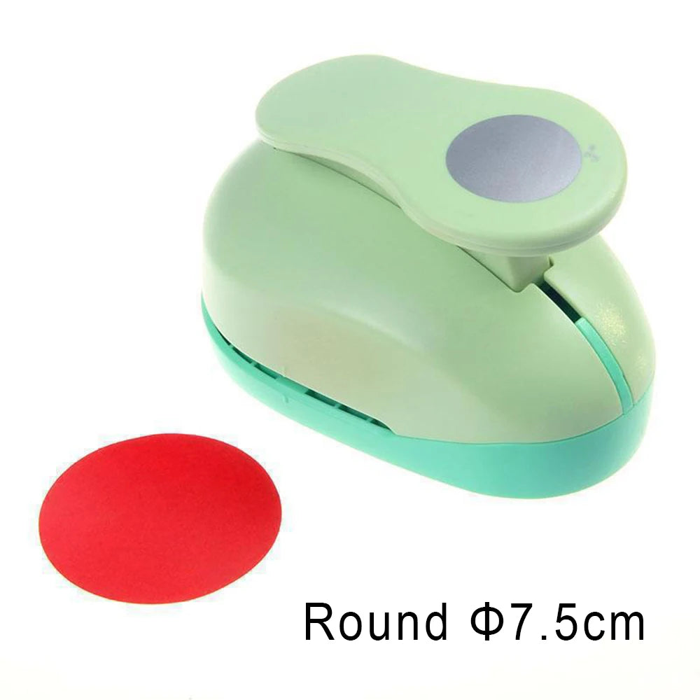 Craft Round Hole Puncher – 1.5cm to 7.5cm Circle Paper Cutter