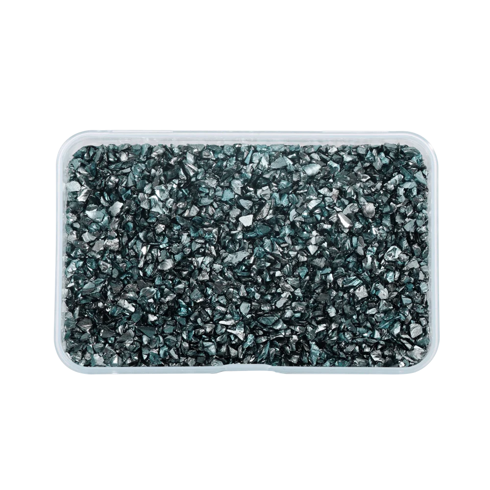 30g Crushed Glass Stones – Irregular Resin Fillers for DIY Epoxy Crafts & Nail Art