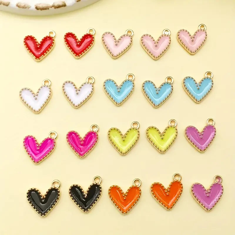 Pearlescent Shell Starfish Charms