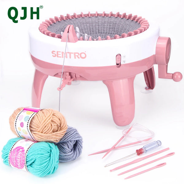 Sentro 40-Needle Knitting Machine – DIY Hand Knitting Kit