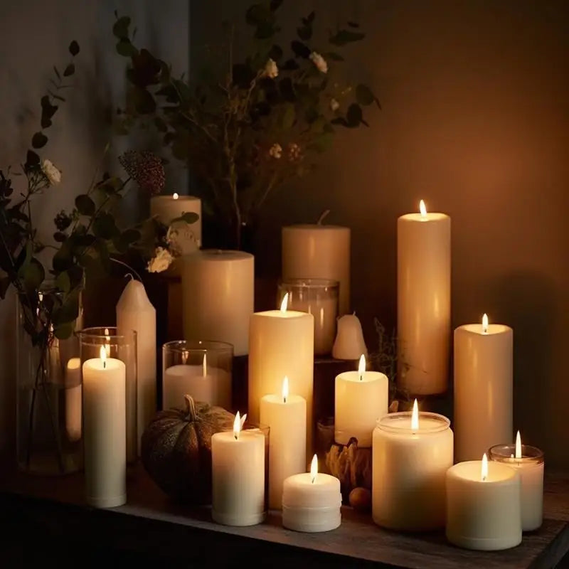 50g–1000g Natural Soy Wax Flakes – Additive-Free Candle Wax Particles for DIY Handmade Smokeless Scented Candles