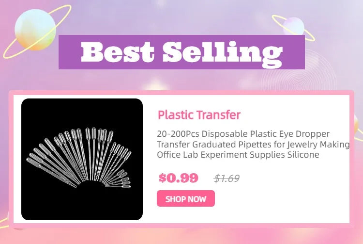 DIY Earring & Charm Mold – Heart, Leaf, Moon Shapes