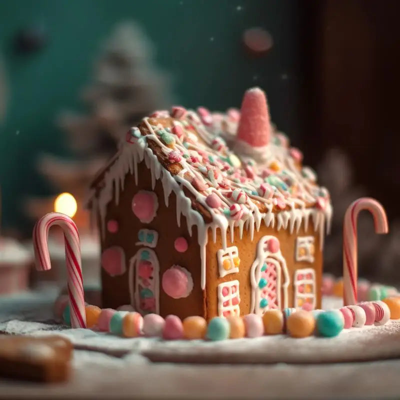 Kawaii Resin Candy Cane Cabochons – Christmas Flatback Craft Decorations (15/30/60/90PCS)