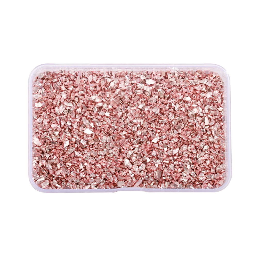 30g Crushed Glass Stones – Irregular Resin Fillers for DIY Epoxy Crafts & Nail Art