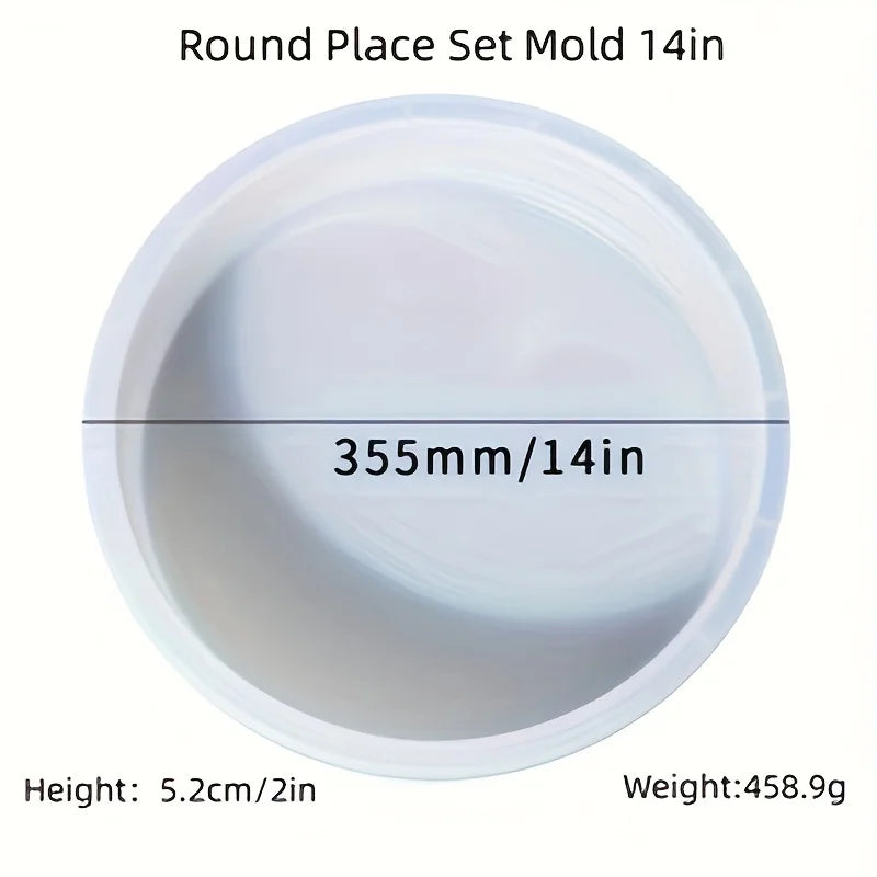 Epoxy Resin Table Tool Set – Round Molds, Table Legs & Screw Kit