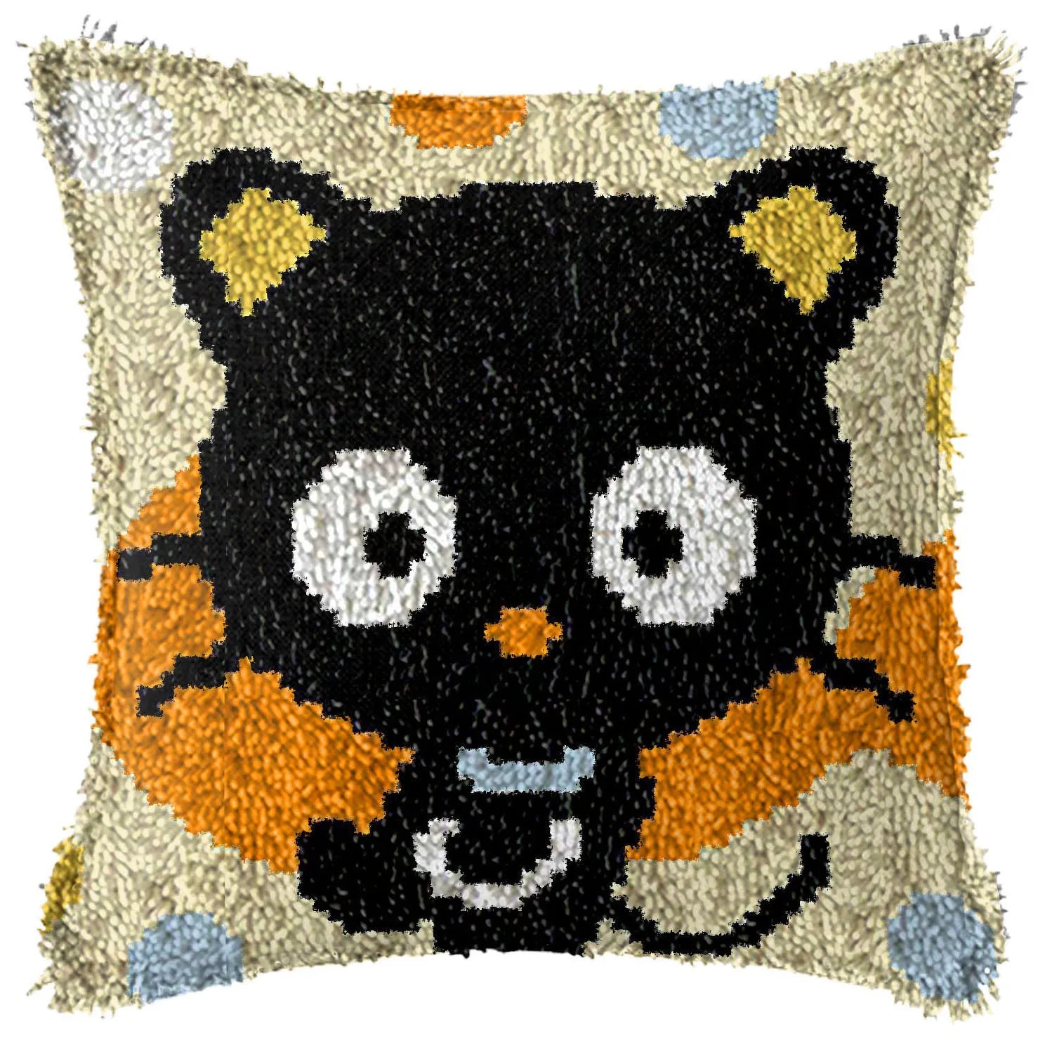 Cats Latch Hook Kit – DIY Carpet, Pillow & Cushion Craft Set