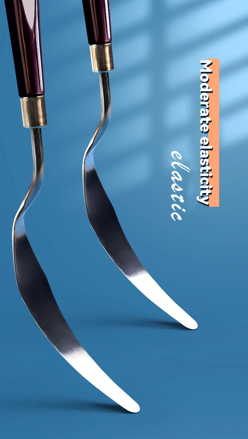 Borrence Stainless Steel Painting Knives – Artist Spatula Set