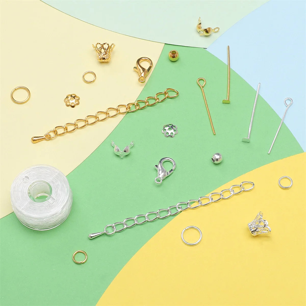 Jewelry Making Starter Kit – DIY Beads & Findings Set for Earrings and Necklaces