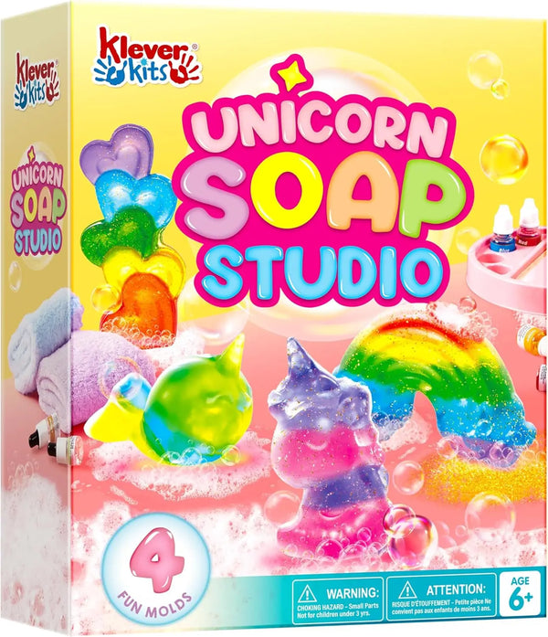 JOYFY Unicorn Soap Making Kit – DIY STEM Craft for Kids & Teens