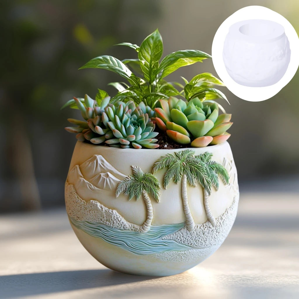 Plant Pot Resin Mold
