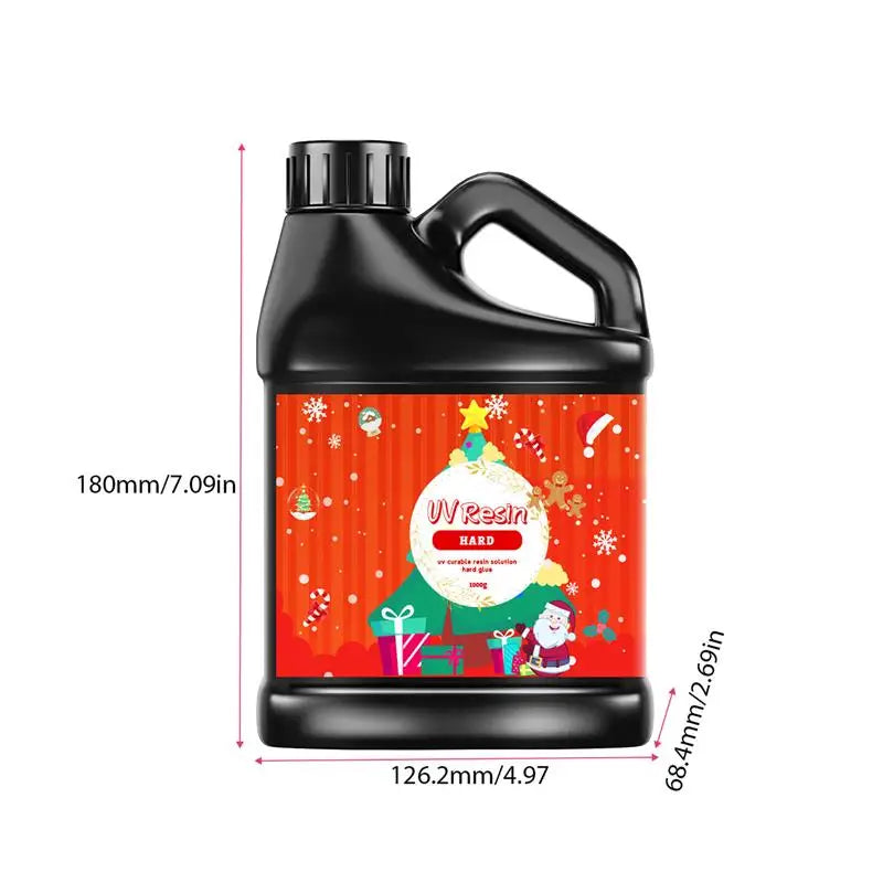 Crystal Clear UV Resin – Bulk Hard UV Epoxy