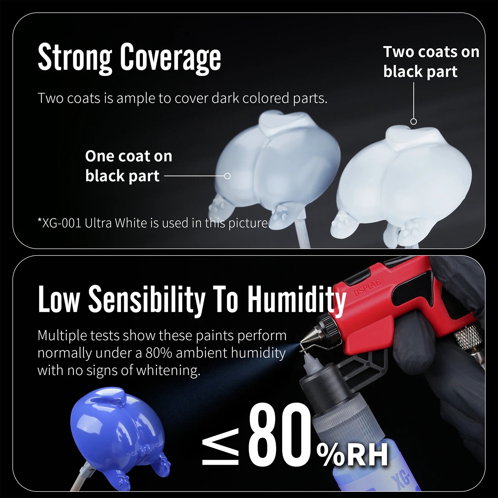 DSPIAE XG Series 50ml Pre-Mixed Water-Based Paint