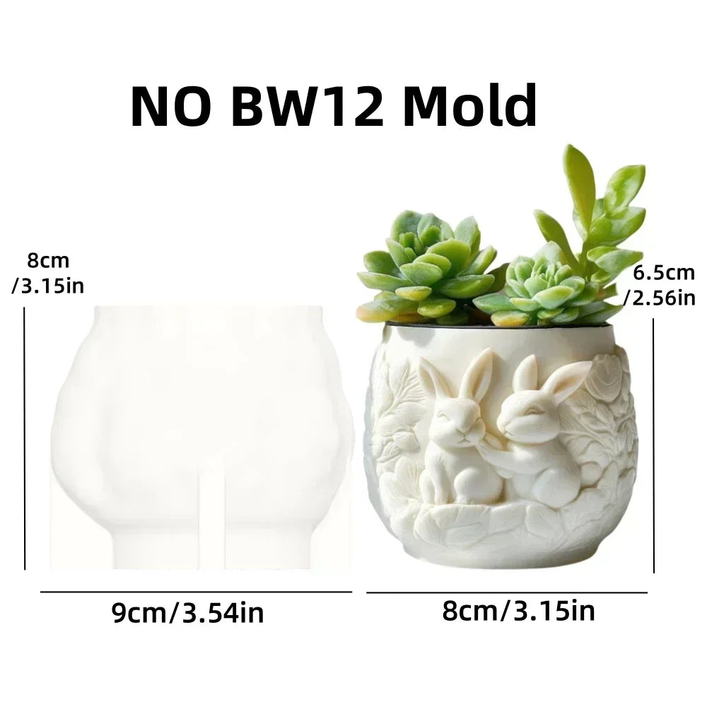 Mountain Landscape Silicone Mold – DIY Resin Planter, Trinket Box & Candle Cup