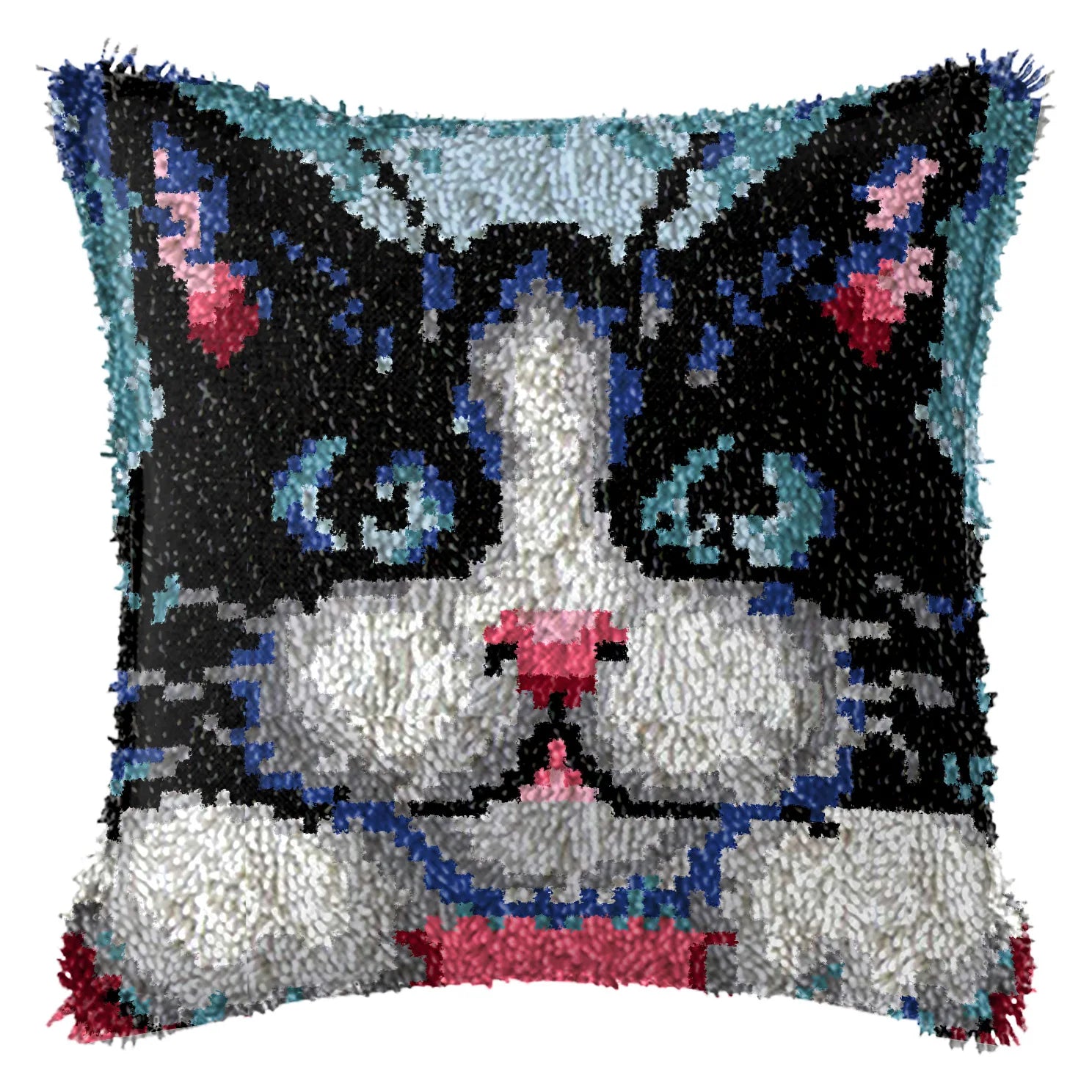 Cats Latch Hook Kit – DIY Carpet, Pillow & Cushion Craft Set