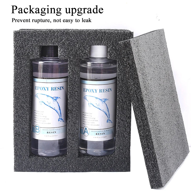 1:1 Clear Epoxy Resin Kit – Crystal Clear Casting Resin