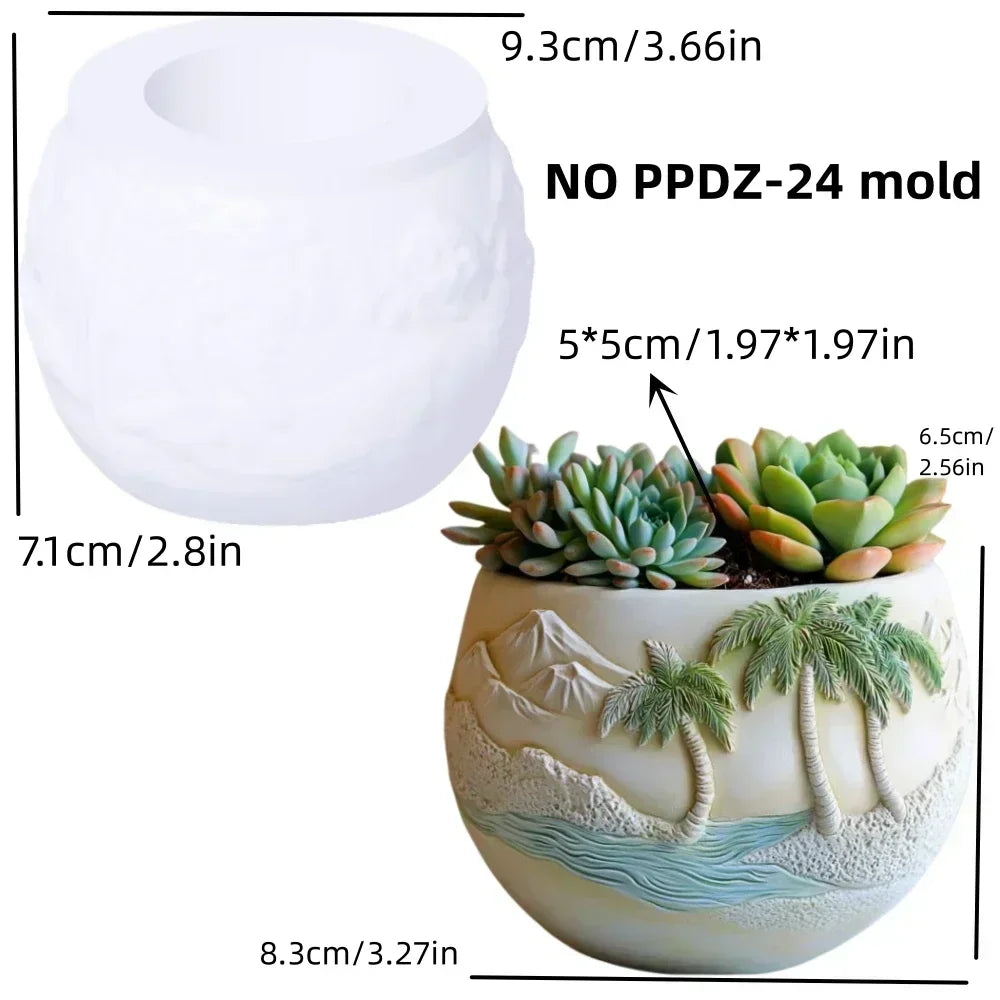 Plant Pot Resin Mold