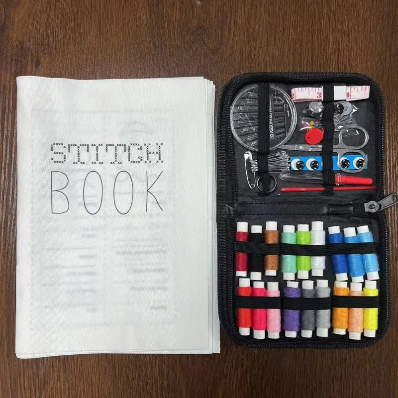 DIY Embroidery Stitch Book Sewing Practice Kit