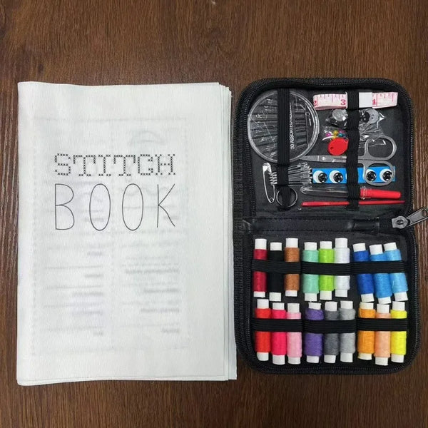 DIY Embroidery Stitch Book Sewing Practice Kit