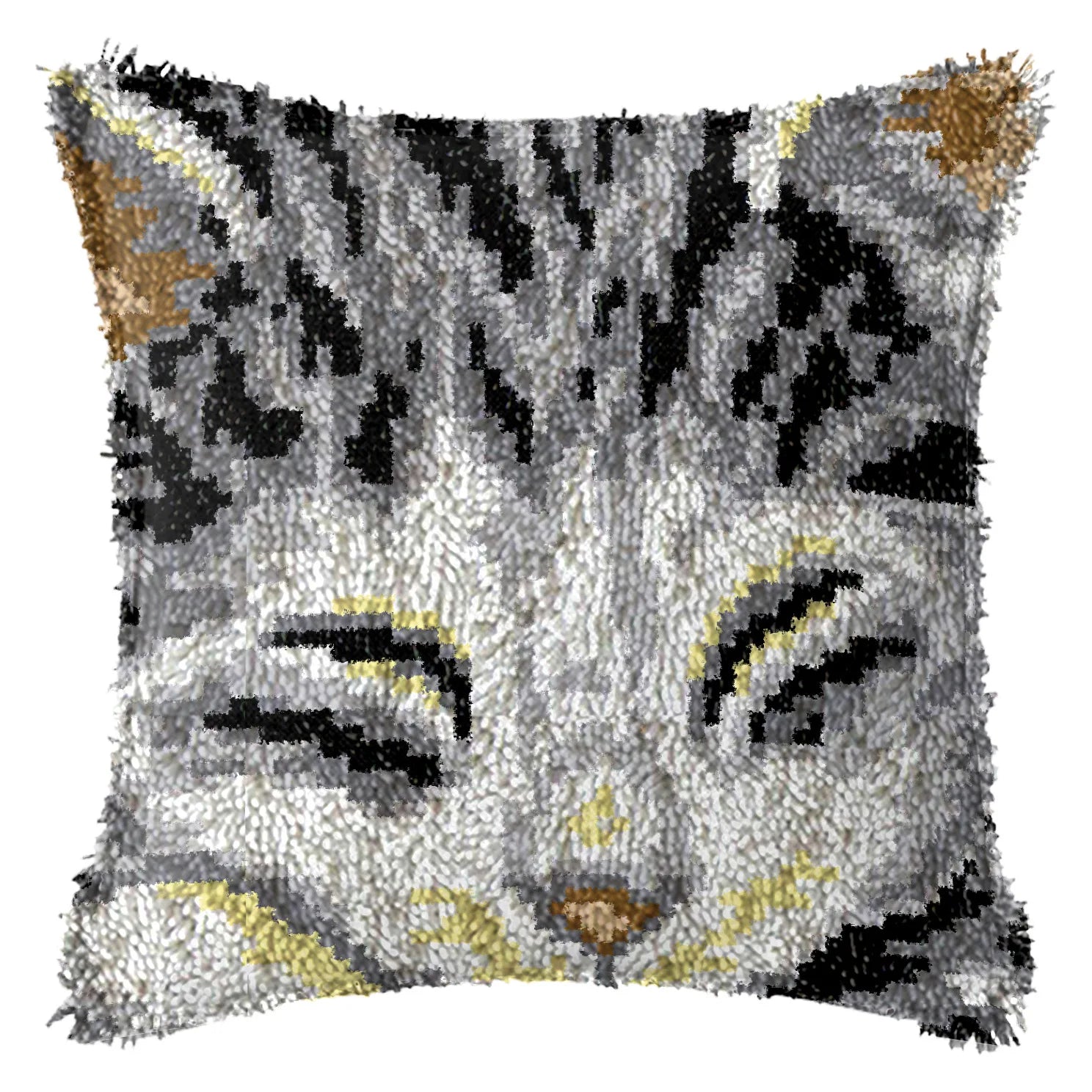 Cats Latch Hook Kit – DIY Carpet, Pillow & Cushion Craft Set