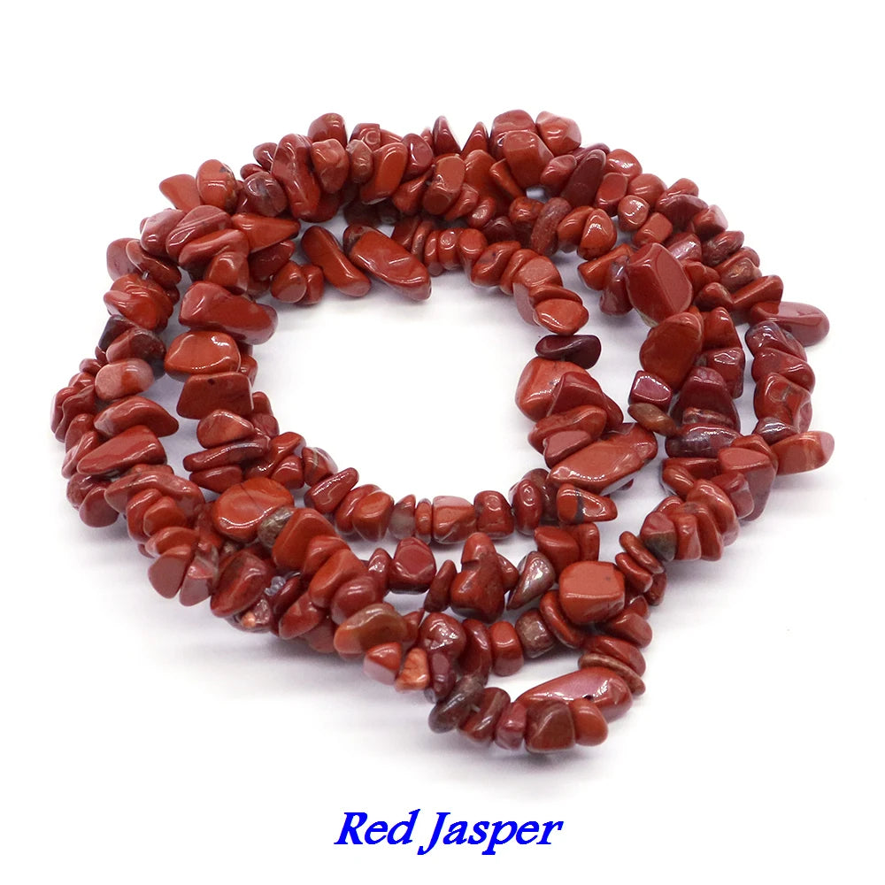 Natural Aquamarine Quartz Beads – Freeform Chips for DIY Jewelry & Crafts