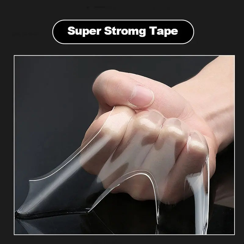 Nano Tape Super Strong Double-Sided Adhesive – Reusable & Waterproof