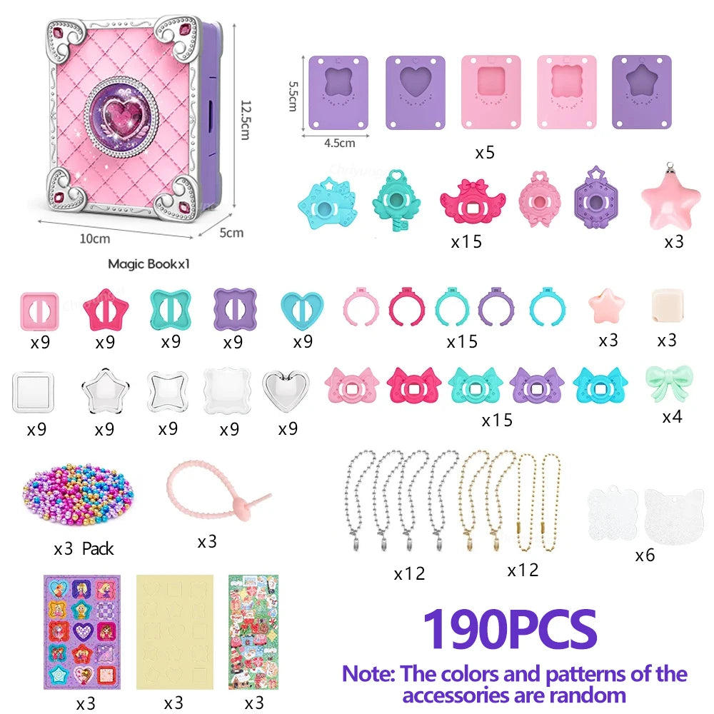 Magic 3D DIY Jewelry Making Kit – Rings & Keychain Craft Set