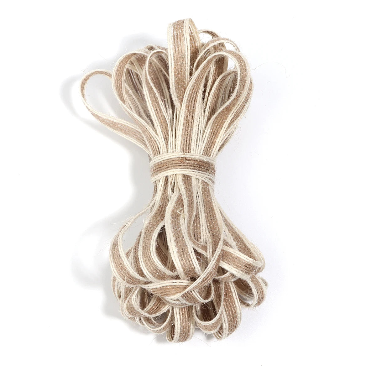 Linen Burlap Ribbon – 5/10M Craft & Gift Packaging Webbing