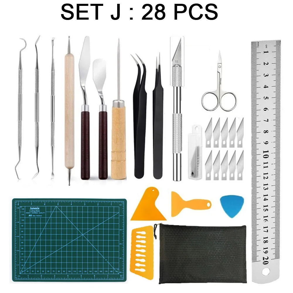 Craft Vinyl Weeding Tool Set – DIY Handmade Tools for Scrapbooking & Lettering