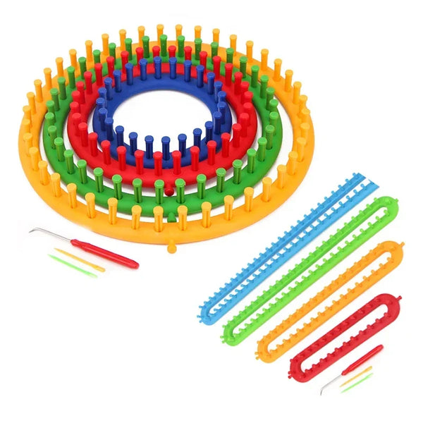 1 Set Rectangle Round DIY Knitting Loom