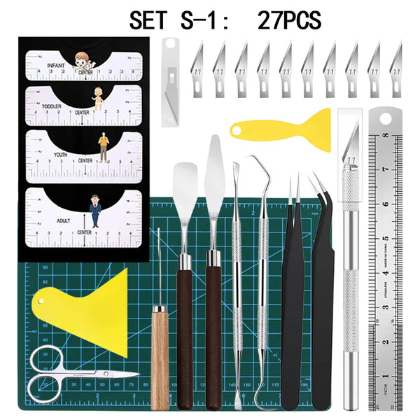 Craft Vinyl Weeding Tool Set – DIY Handmade Tools for Scrapbooking & Lettering