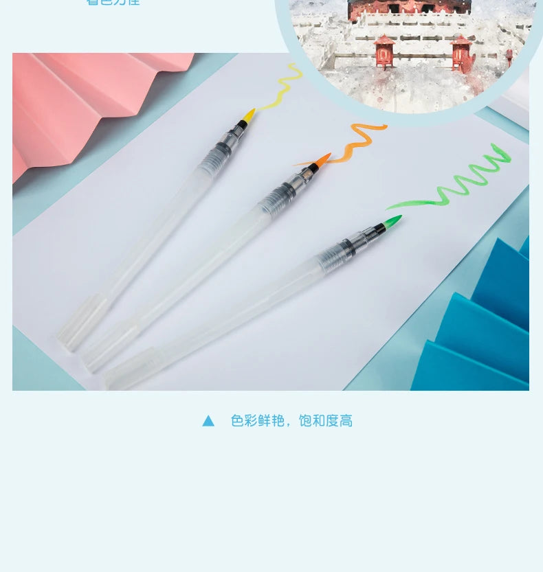 12/24/36/48 Colors Watercolor Paint Set