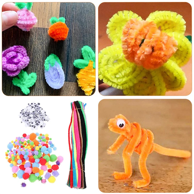 Rainbow Craft Toy Set – DIY Creative Handmade Kids Craft Kit